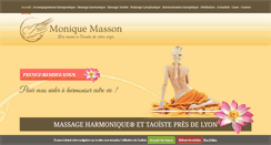 Desktop Screenshot of massage-harmonique-69.com